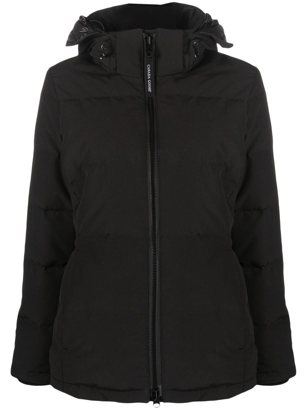 FW22女款黑色帕卡夹克 - 时尚、保暖、时尚！