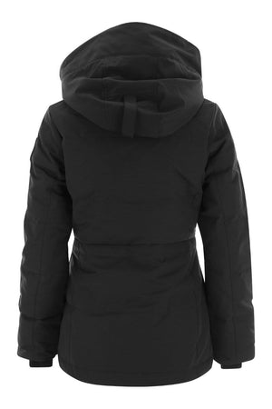 CANADA GOOSE Black Padded Parka Jacket for Women - FW23 Fashion Essential