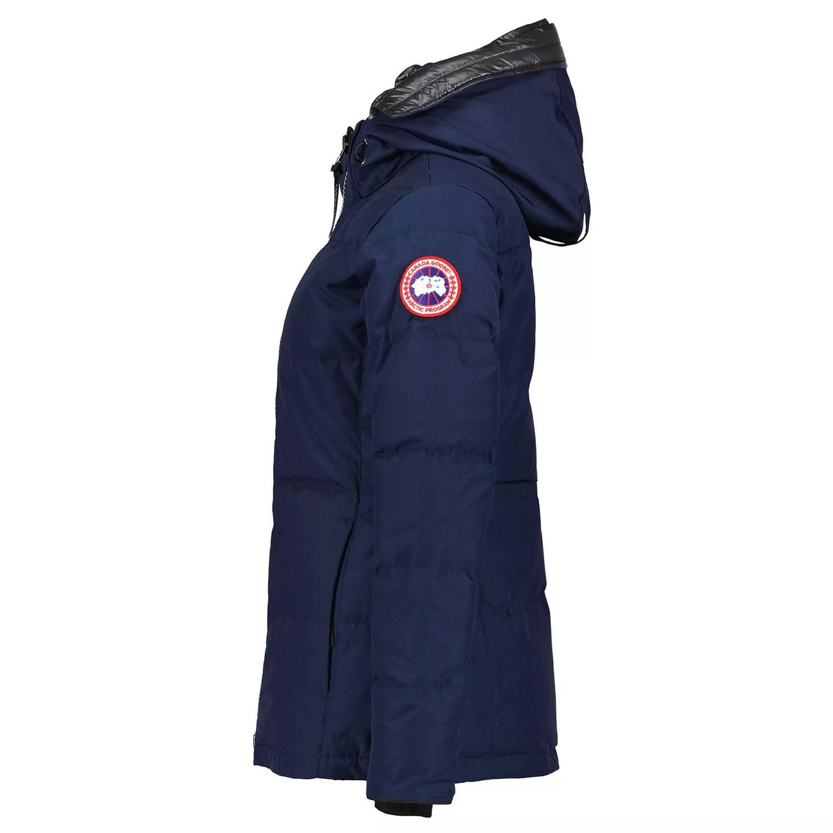 CANADA GOOSE Navy Blue Padded Parka Jacket for Women- FW23