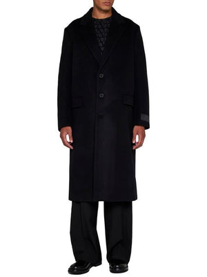 VALENTINO GARAVANI Men's Wool Blend Single-Breasted Jacket for FW23