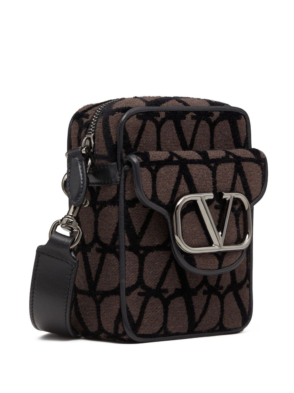 Hypnotic VLogo Shoulder Handbag for Men from Valentino AW23 Collection