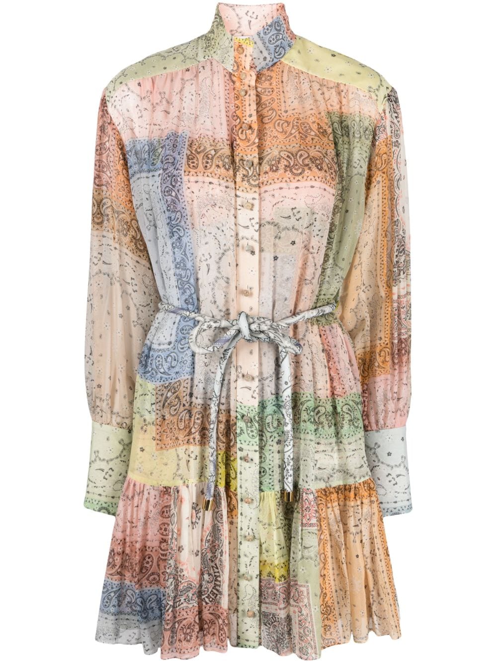 ZIMMERMANN Cotton Silk Blend Vest for Women in BNPT - SS24 Collection