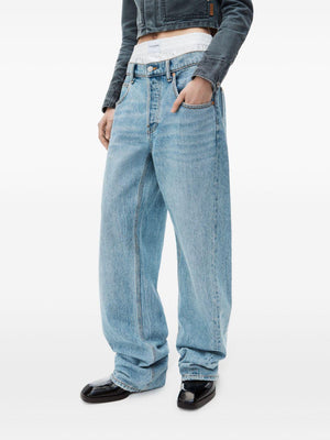 ALEXANDER WANG Jeans WITH PRE-STYLED BOXER