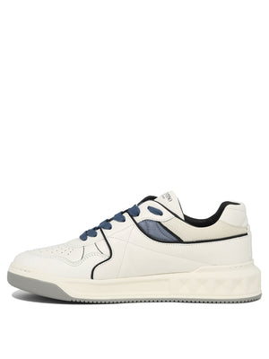 VALENTINO GARAVANI One Stud White Sneakers for Men - SS24 Collection