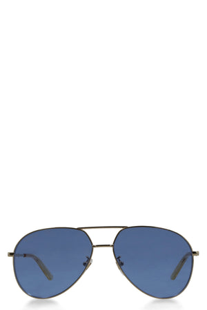 GUCCI Blue Aviator Sunglasses for Women - Trendy and Versatile