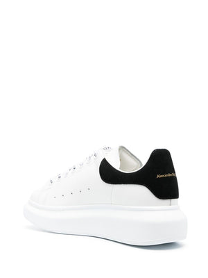 ALEXANDER MCQUEEN White Leather Sneakers for Women - SS24 Collection