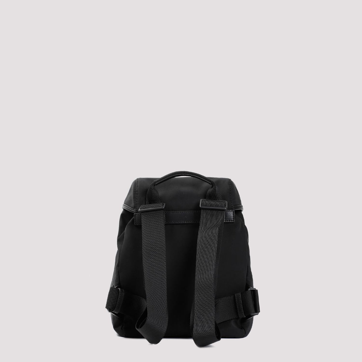 MONCLER Black Trick Backpack with Ribbon Handle and Logo for Women - SS24 Collection