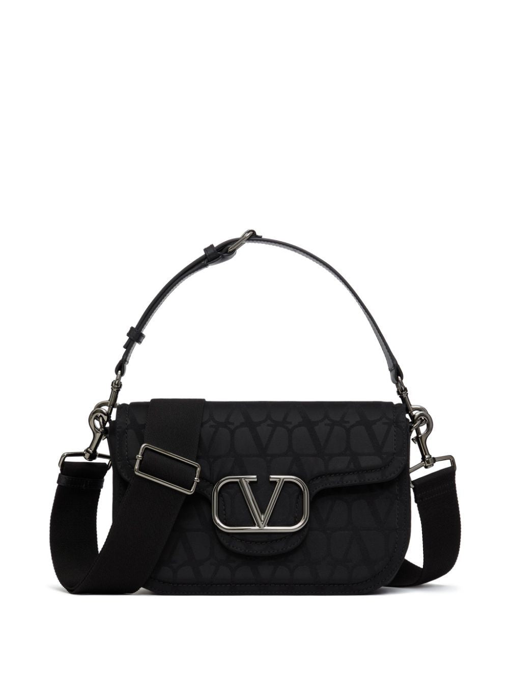 VALENTINO Black Shoulder Handbag for Men | FW24 Collection
