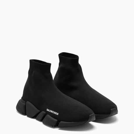 3D 复合编织材质黑色男士运动鞋