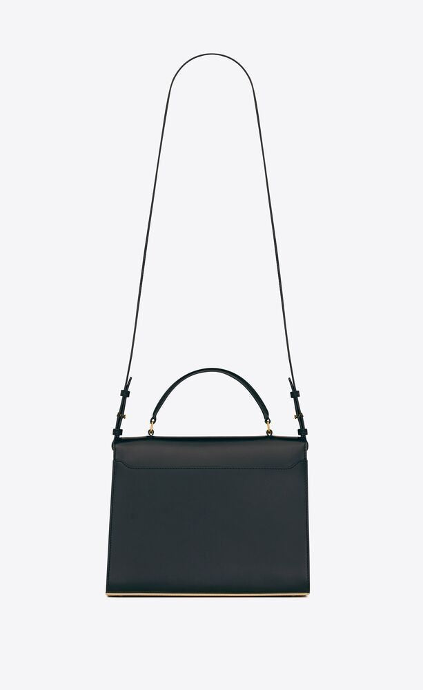 SAINT LAURENT Black Calfskin Shoulder Handbag for Women - FW23