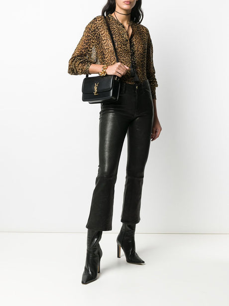 SAINT LAURENT Luxurious Calf Skin Shoulder & Crossbody Bag for Women - FW23 Collection