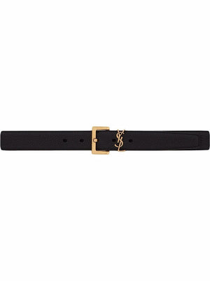 SAINT LAURENT Elegant Nero Belt for Women - SS24 Collection