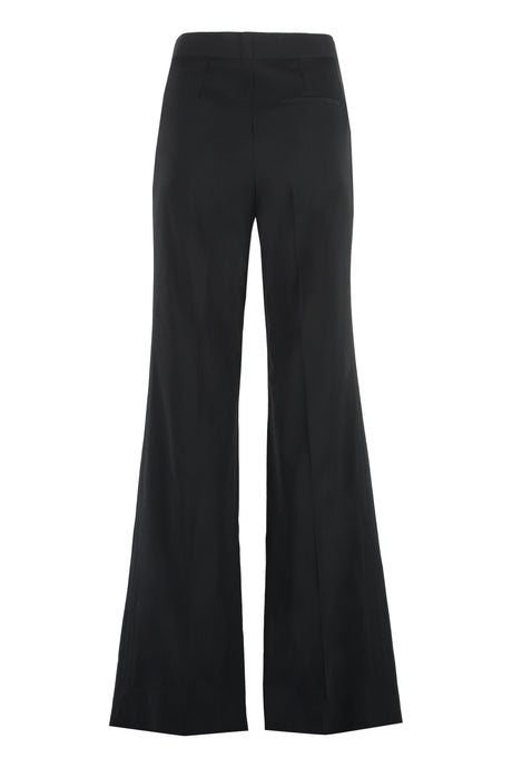 STELLA MCCARTNEY Women's Black Wool Pants for FW23