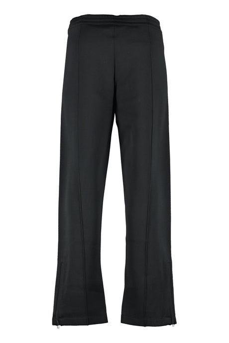 BOTTEGA VENETA Men's Black Technical Fabric Pants with Extendable Side Zipper