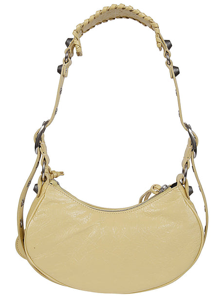 BALENCIAGA Yellow Leather Crossbody Bag for Women - SS24 Collection
