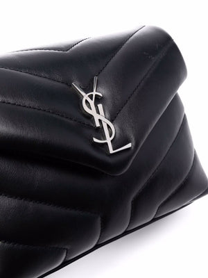 SAINT LAURENT Elegant Leather Crossbody Bag with Iconic YSL Logo for Women