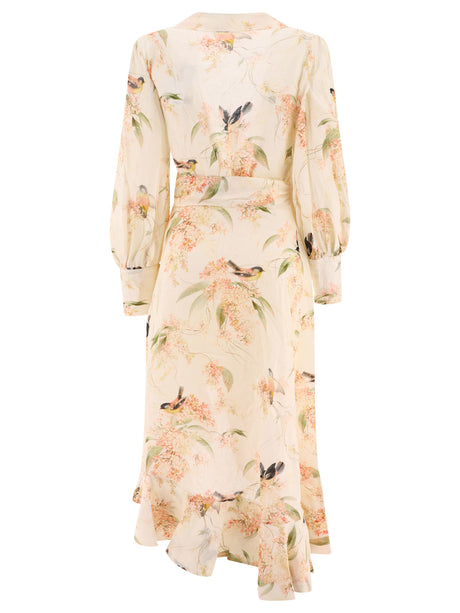 ZIMMERMANN Effortlessly Chic Wrap Dress for Women - Perfect for SS24