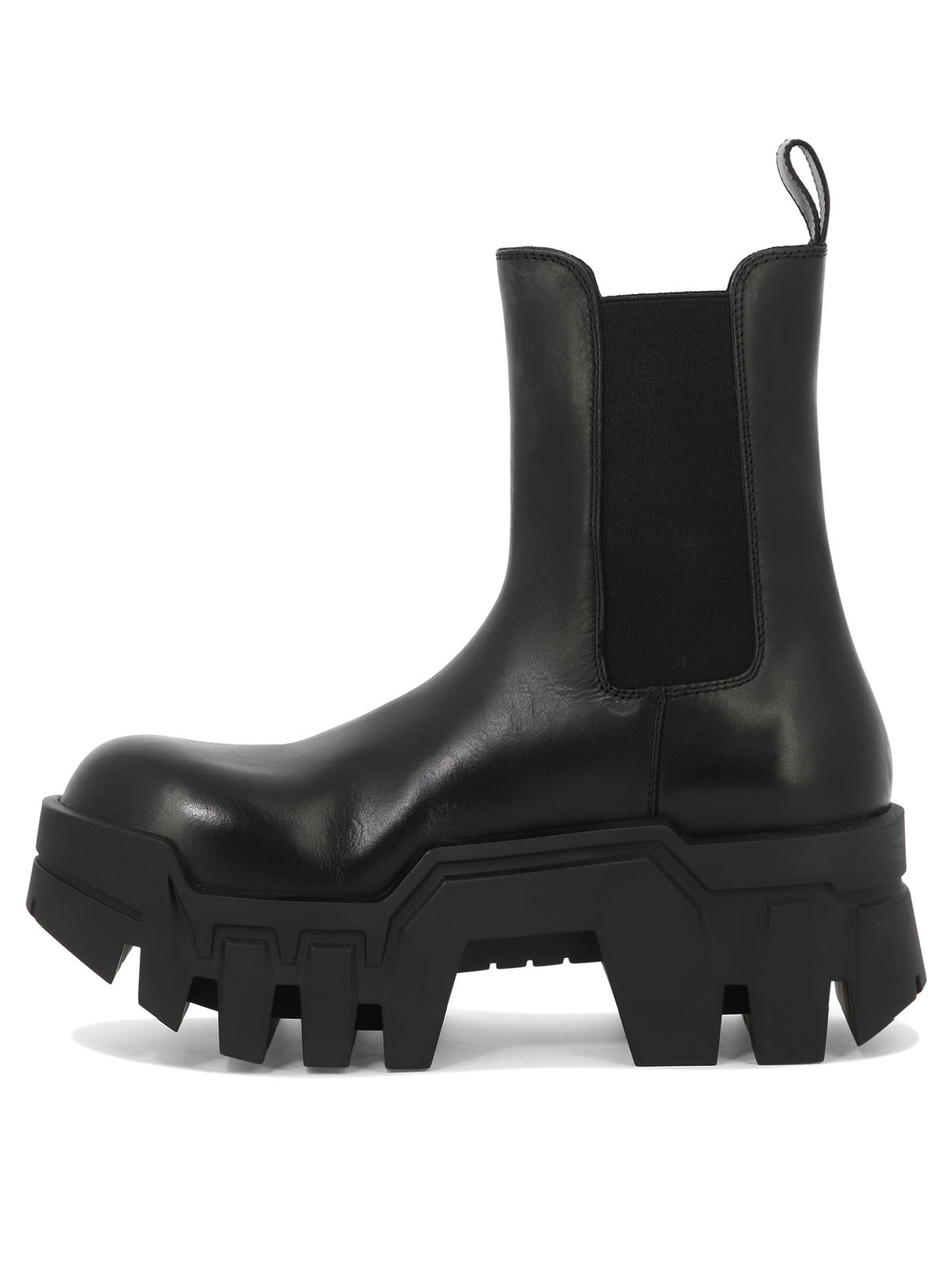 BALENCIAGA Chunky Black Chelsea Boots for Women