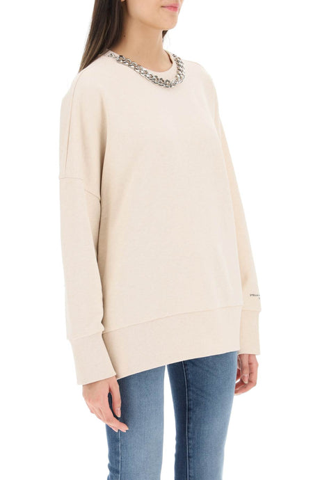 Beige FALABELLA Sweater from Stella McCartney's SS23 Collection