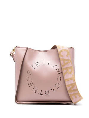 STELLA MCCARTNEY Beige Mini Crossbody Handbag for Women, Polyurethane & Polyester - 23.5cm x 22cm x 8cm