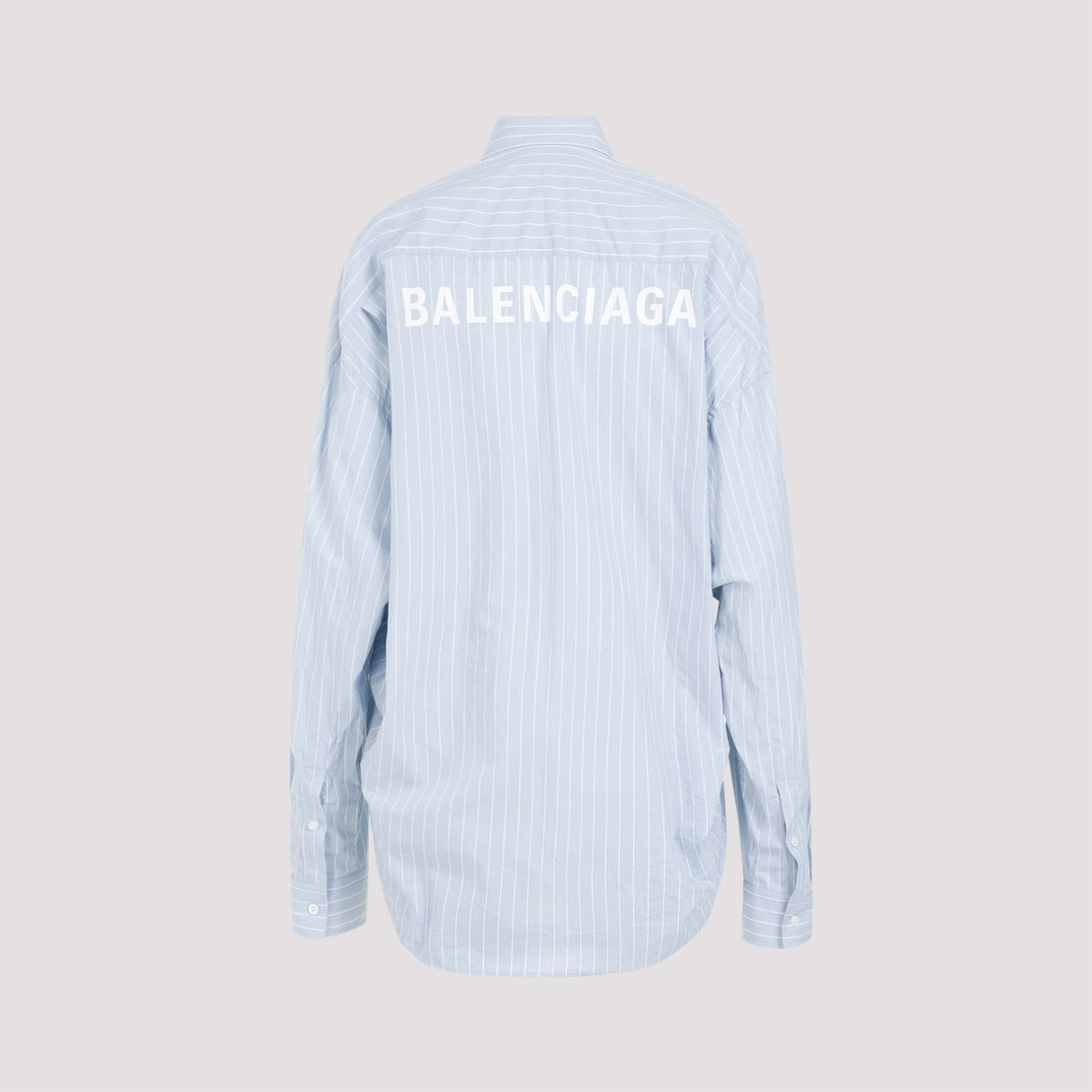 BALENCIAGA Blue Cocoon Shirt for Women for SS24