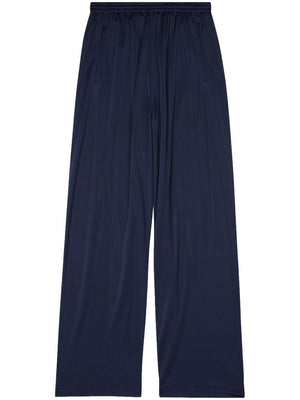 男士纯蓝色网衬内搭运动裤，巴黎世家首发2023年夏季系列