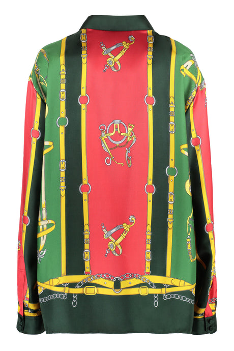 GUCCI Multicolor Printed Silk Shirt for Women