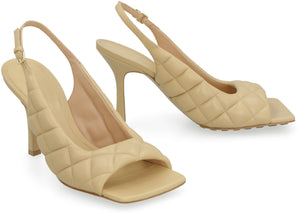 BOTTEGA VENETA Elegant Nude & Neutral Sandals for Women - SS23 Collection