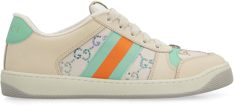 GUCCI Sparkling Silver Sneakers for Women