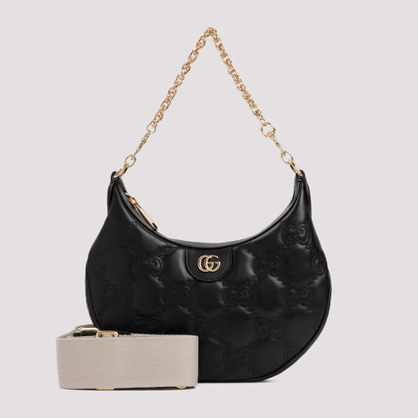 Gucci Matelasse Leather Handbag - Black