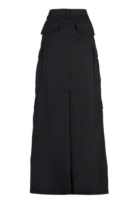 黑色多口袋裙裤女款-SS23系列