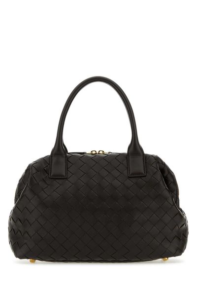BOTTEGA VENETA Intrecciato Top Handle Handbag in Brown for FW23