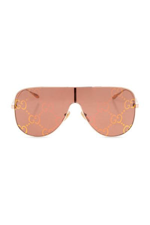GUCCI Gold Visor Sunglasses for Her