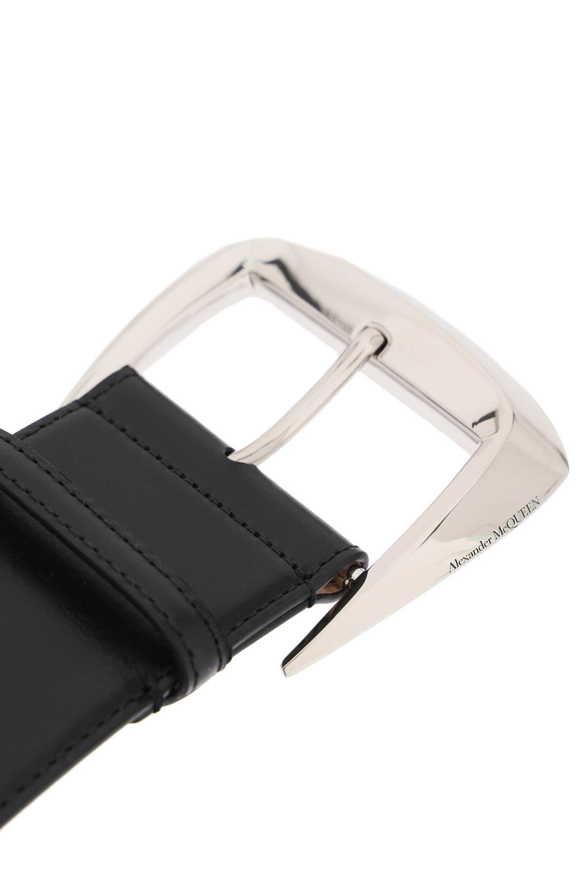 ALEXANDER MCQUEEN Sleek Geometric Waist Belt for Women - Adjustable and Stylish