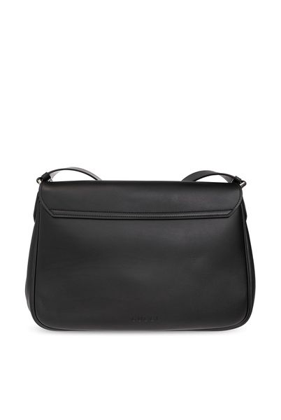 GUCCI Men's Black Calfskin Crossbody Handbag for FW23