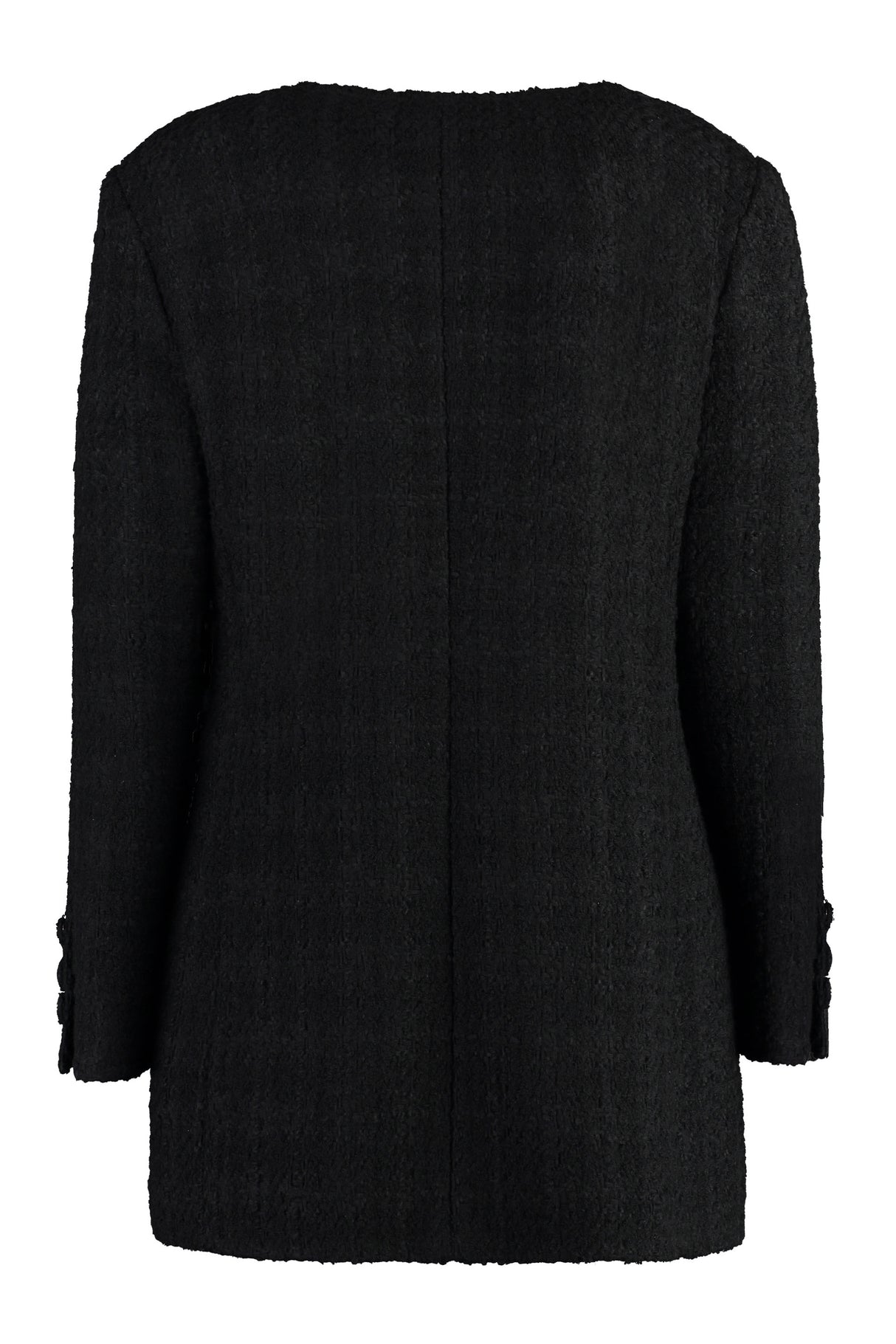 GUCCI Classic Black Tweed Jacket for Women - SS24 Collection
