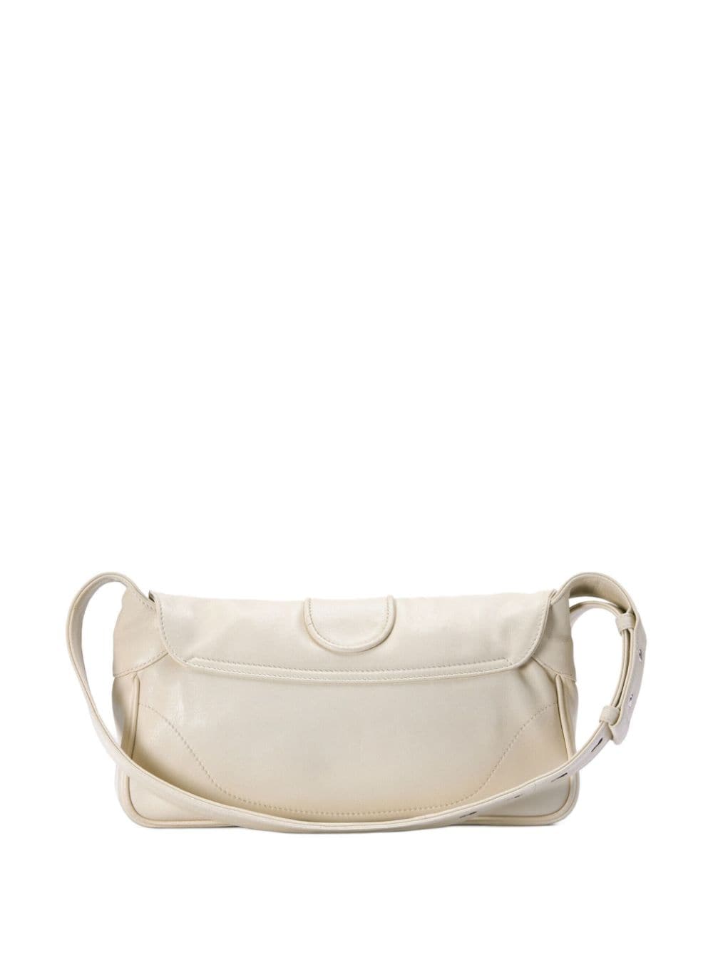 GUCCI White Leather Shoulder Handbag - Luxurious and Stylish for Women