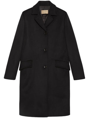 GUCCI Luxury Black Wool Jacket for Women - Must-Have Winter Wardrobe Essential!
