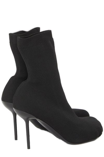 BALENCIAGA Exquisite Anatomic Stretch Knit Ankle Boots