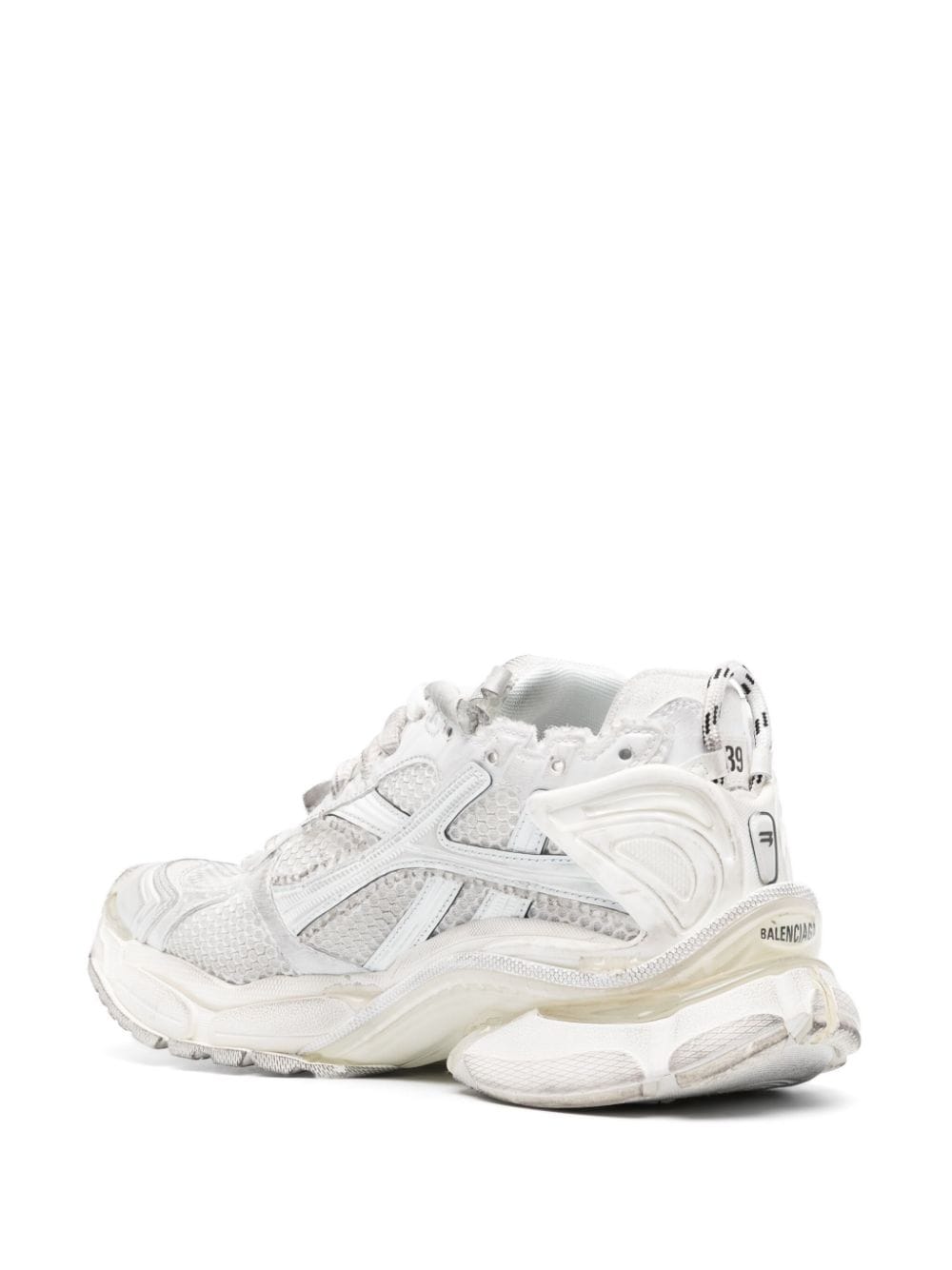 BALENCIAGA White Mesh Sneakers for SS24
