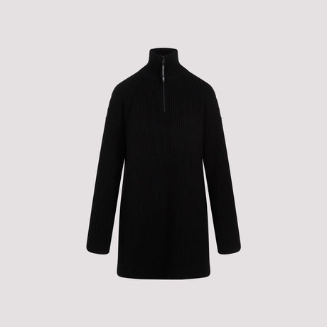 BALENCIAGA Black Wool Pullover for Women - SS24 Collection