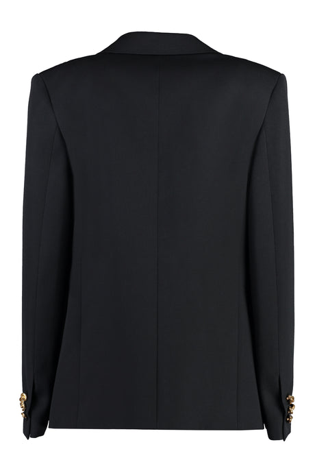 BOTTEGA VENETA Sophisticated Black Wool Blazer for Women - SS24