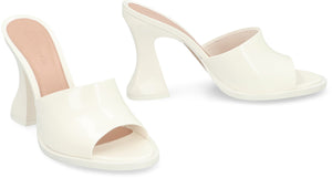 BOTTEGA VENETA White Leather Cha-Cha Sandals for Women