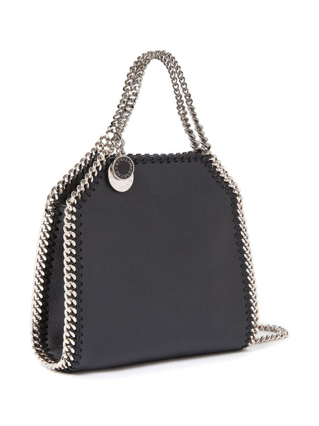 STELLA MCCARTNEY Black Mini Falabella Tote Handbag - Sustainable & Stylish!