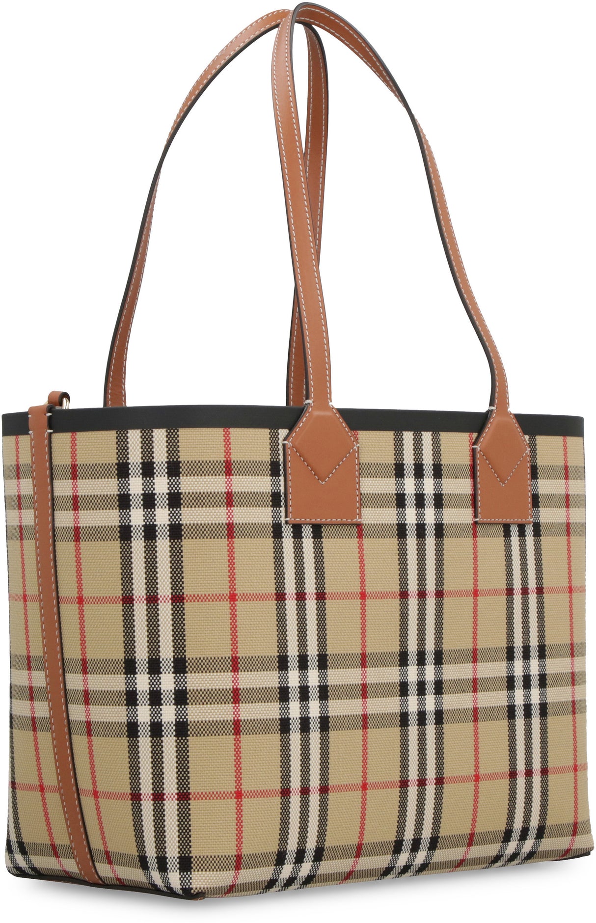 BURBERRY Brown Briar Mini London Tote Handbag for Women – SS24