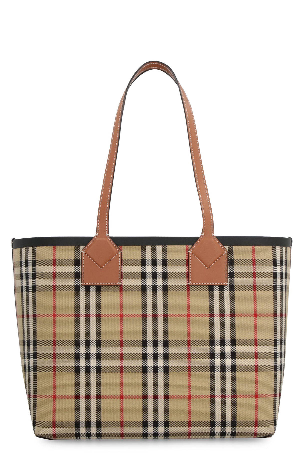 BURBERRY Brown Briar Mini London Tote Handbag for Women – SS24