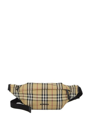 Men's Iconic Burberry Check Belt Bag for FW23