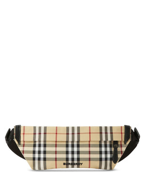 BURBERRY Stylish Check Belt Handbag for Men - FW23 Collection