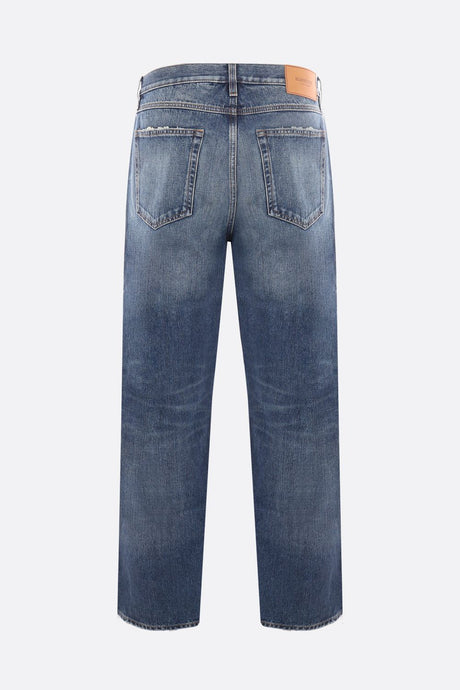 BURBERRY Loose Fit Blue Jeans for Women - FW23 Collection