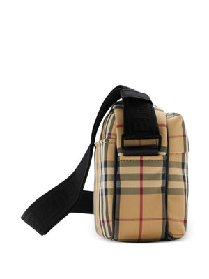 BURBERRY Men's Beige Crossbody Handbag for SS24 Fashion Season